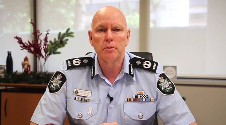 ACT Police Chief comments on negatives of cannabis legalisation