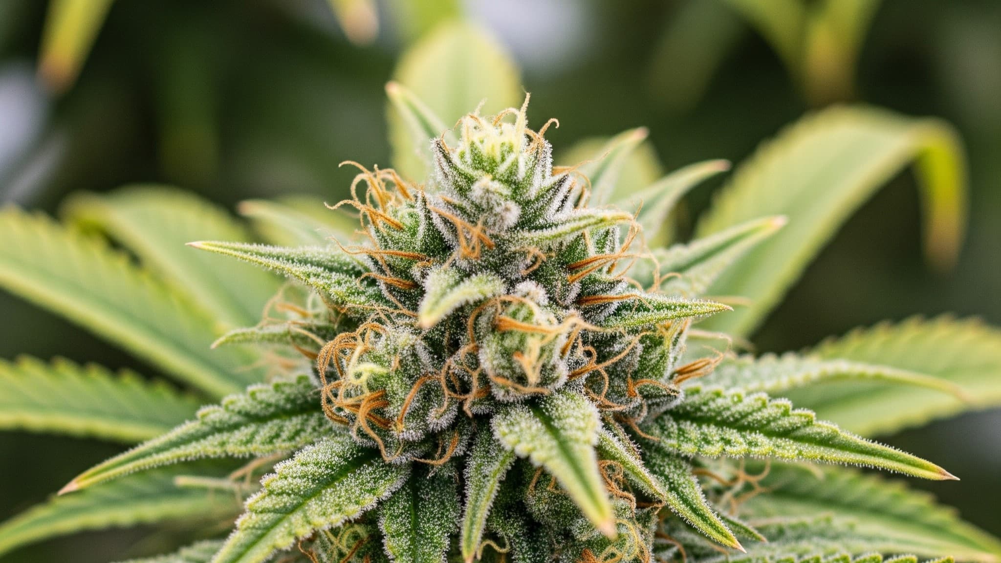Cannabis close-up
