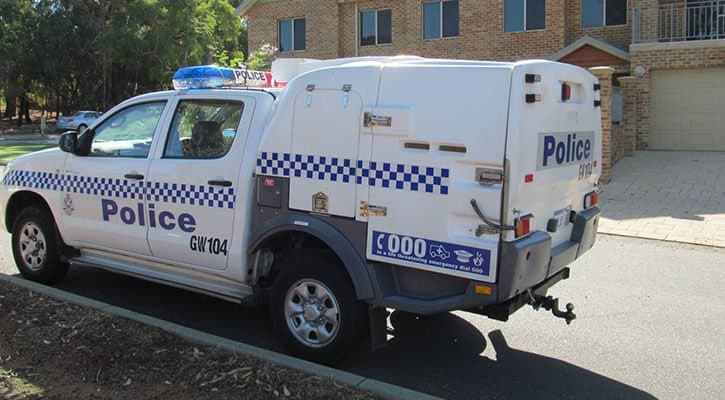 Police take a peak over the fence and find more cannabis