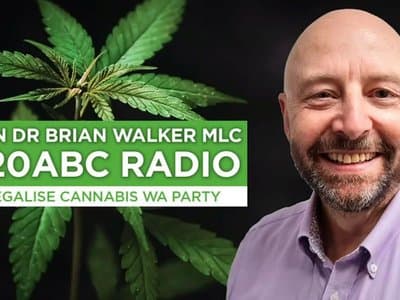 Legalise Cannabis WA MP Brian Walker "seeking to right an injustice"