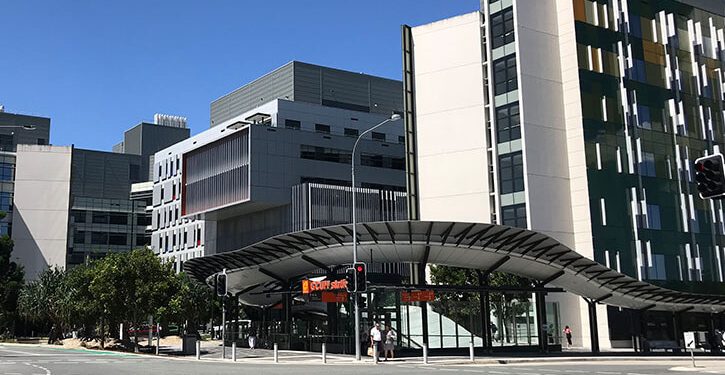The Gold Coast University Hospital where the cannabis trial will be conducted