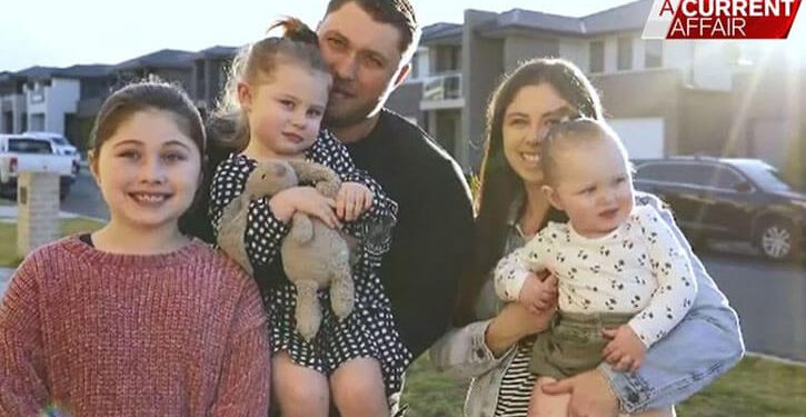 Young Australian family which has greatly benefited from using CBD oil