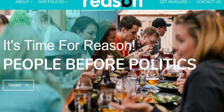 Reason Party website