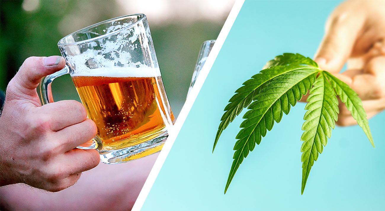 Cannabis and alcohol